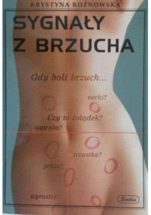 Sygnały z brzucha - Krystyna Rożnowska - książka  wyd. 2000