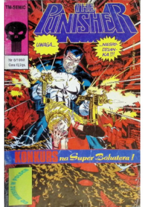 The punisher Nr  5 - książka  wyd. 1992
