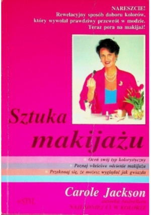 Sztuka makijażu - Carole Jackson - książka  wyd. 1994