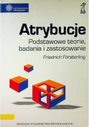 Atrybucje - Friedrich Forsterling - książka  wyd. 2005