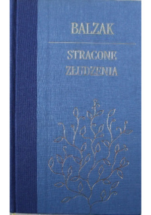 Stracone złudzenie - Honore de Balzak - książka  wyd. 2002
