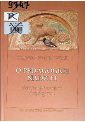 O pedagogice nadziei - Tadeusz Frąckowiak - książka  wyd. 2007