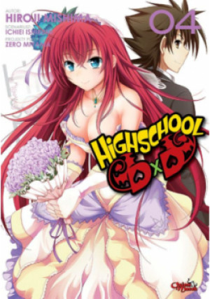 Highschool DxD Tom 4 - Hiroji Mishima - książka  wyd. 2017
