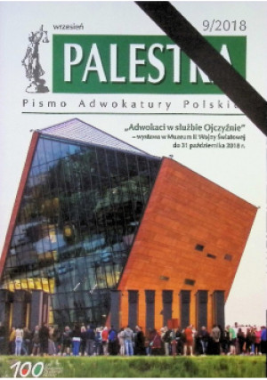 Palestra Nr 9 / 18 - książka  wyd. 2020