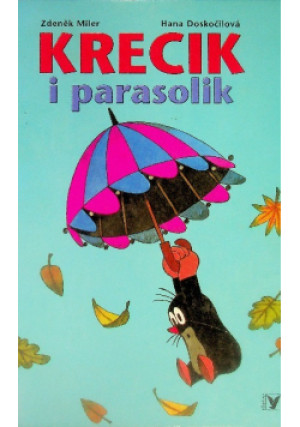 Krecik i parasolik - Zdenek Miler, Hana Doskaocilova - książka  wyd. 1991