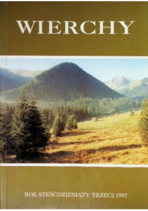 Wierchy Nr 63 / 98 - książka  wyd. 1998