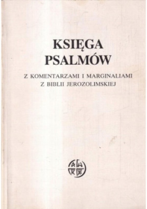 Księga psalmów - książka  wyd. 1991