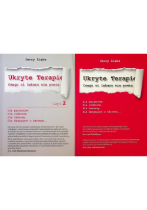 Ukryte Terapie Tom 1 i 2 - Jerzy Zięba - książka historyczna wyd. 2015