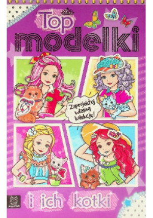 Top modelki i ich koty - książka  wyd. 2019
