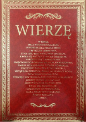Wierzę - książka  wyd. 2007
