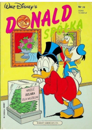Donald i spółka Nr 28 - książka  wyd. 1993
