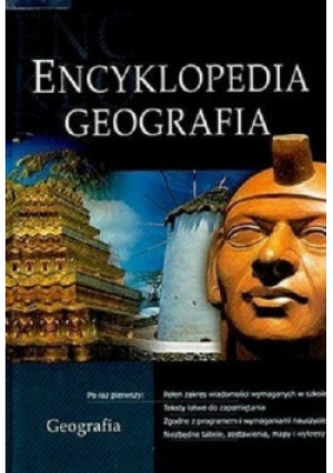 Encyklopedia Geografia - książka  wyd. 2021