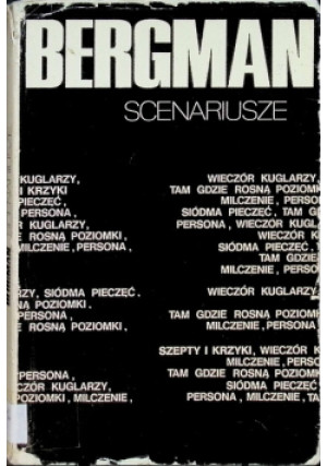 Scenariusze - Ingmar Bergman - książka  wyd. 1977