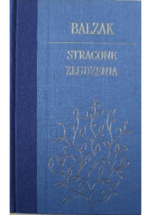 Stracone złudzenie - Honore de Balzak - książka  wyd. 2002