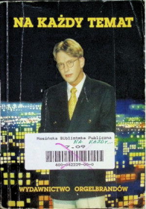 Na każdy temat - Mariusz Szczygieł - książka reportaż wyd. 1997