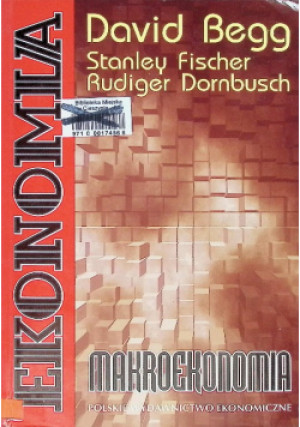 Ekonomia makroekonomia - Rudiger Dornbusch, David Begg, Stanley Fischer - książka  wyd. 2000