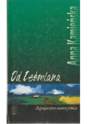 Od Leśmiana - Anna Kamieńska - książka historyczna wyd. 2000