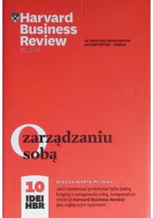 O zarządzaniu sobą - książka  wyd. 2012
