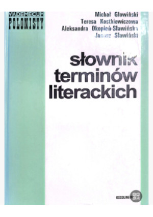 Słownik terminów literackich - Michał Głowiński - książka  wyd. 2000