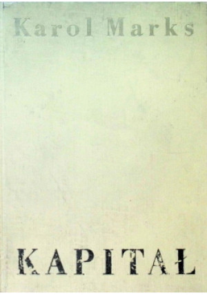 Kapitał Tom III Część 1 - Karol Marks - książka  wyd. 1957