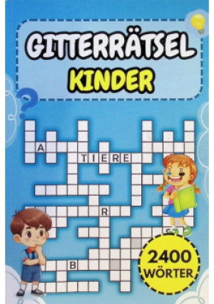 Gitterratsel Kinder - książka  wyd. 2024