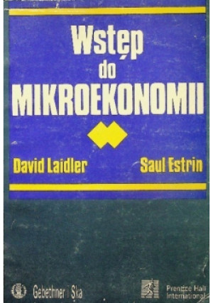 Wstęp do mikroekonomii - David Laidler, Saul Estrin - książka  wyd. 1991