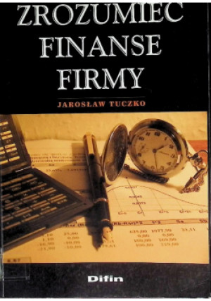 Zrozumieć finanse firmy - Irena Olchowicz - książka  wyd. 2001