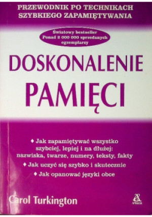 Doskonalenie pamięci - Carol Turkington - książka  wyd. 2003