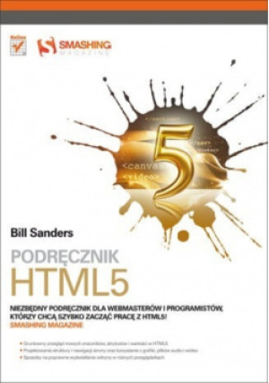Podręcznik HTML5 - Bill Sanders - książka  wyd. 2011