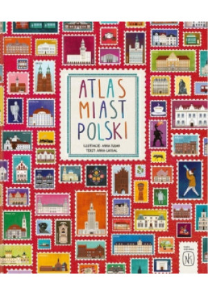 Atlas miast Polski - Anna Garbal - książka  wyd. 2019