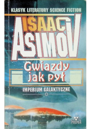 Gwiazdy jak pył - Aisaac Asimov - książka fantasy wyd. 1993
