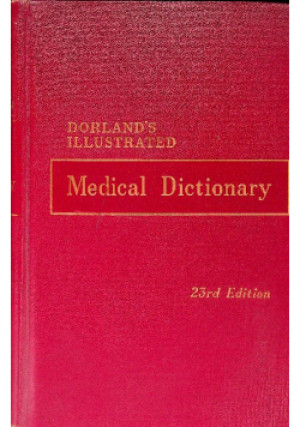 Medical Dictionary - książka  wyd. 1963