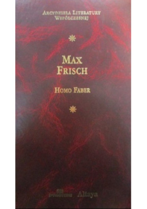 Homo faber - Max Frisch - książka  wyd. 2003