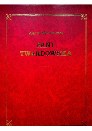 Pani Twardowska - Adam Mickiewicz - książka  wyd. 1979