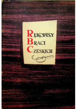 Rękopisy Braci Czeskich - Jerzy Śliziński - książka  wyd. 1958