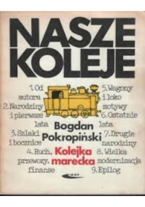 Nasze Koleje - Andrzej Adler - książka  wyd. 1984
