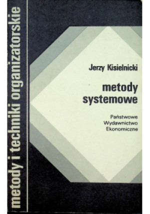 Metody systemowe - Jerzy Kisielnicki - książka  wyd. 1986