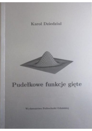 Pudełkowe funkcje gięte - Karol Dziedziul - książka  wyd. 1997