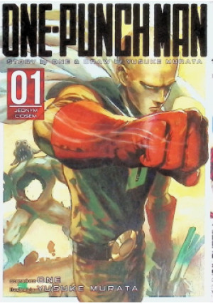 One Punchman Tom 1 Jednym ciosem - Yusuke Murata - książka  wyd. 2015