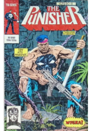 The Punisher Nr 12 / 91 - książka  wyd. 1991