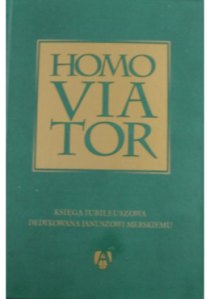 Homo Viator - Tadeusz Jemioło - książka  wyd. 2011