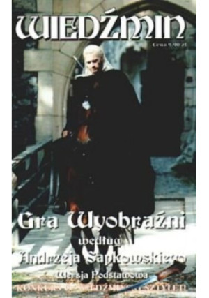 Wiedźmin gra wyobraźni - Tomek Kreczmar - książka fantasy wyd. 2001