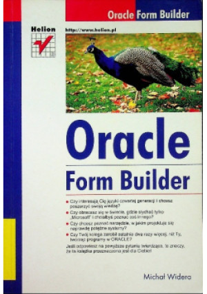 Oracle Form Builder - Michał Widera - książka  wyd. 2000