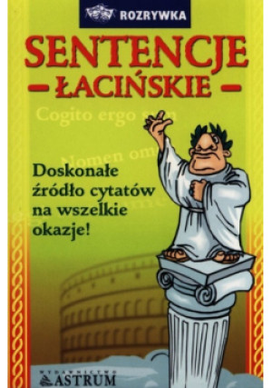 Sentencje łacińskie - Anna Tkaczyk - książka  wyd. 2015