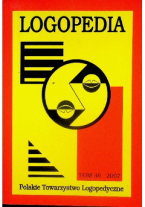 Logopedia Tom 36 - książka  wyd. 2007