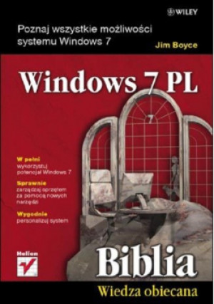 Windows 7 PL - Jim Boyce - książka  wyd. 2010