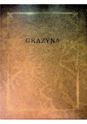 Grażyna - Adam Mickiewicz - książka  wyd. 1979