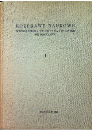 Rozprawy naukowe - Tadeusz Bober - książka  wyd. 1962
