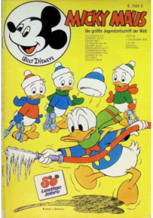 Micky Maus  Heft 48 / 73 - książka  wyd. 1973