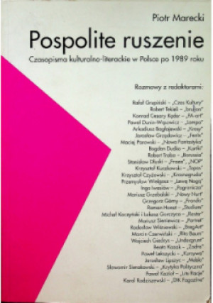 Pospolite ruszenie - Piotr Marecki - książka  wyd. 2005
